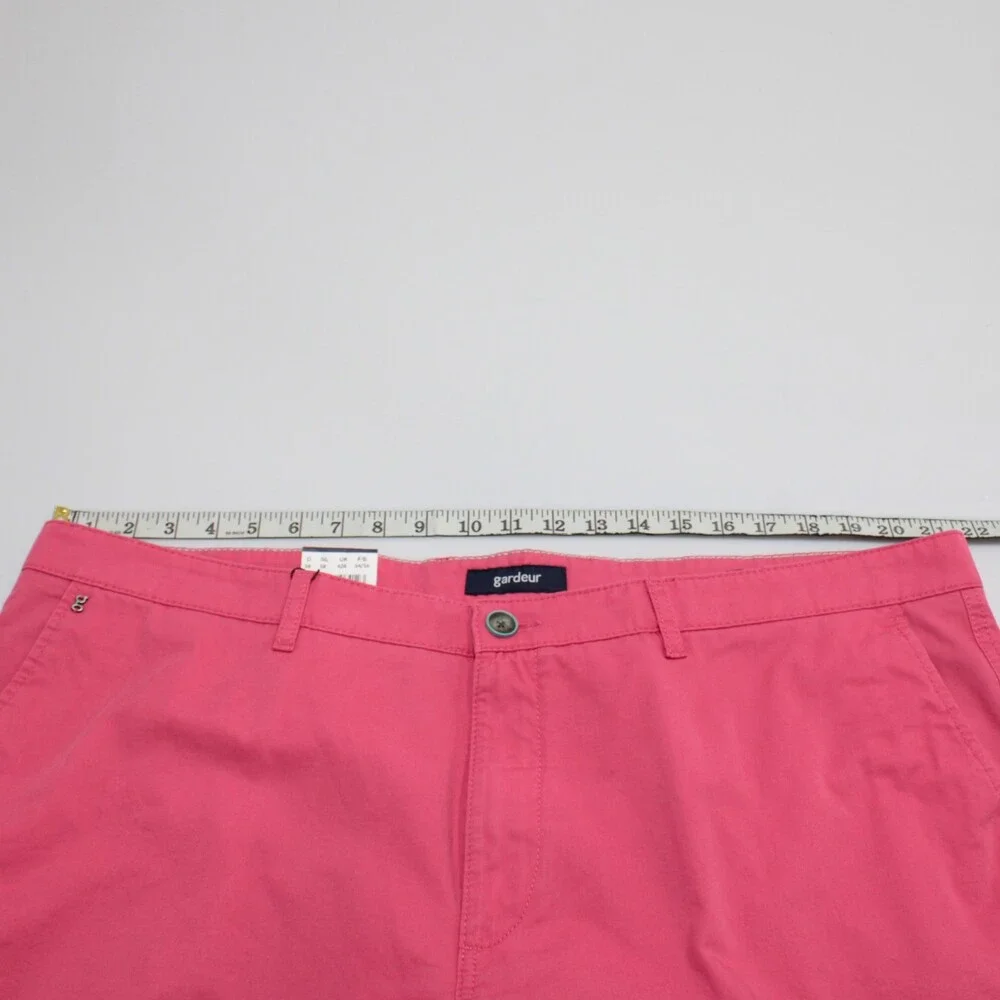 Gardeur NWT Bermuda / Casual Shorts Size 42 US Modern Fit in Pink 100% Cotton